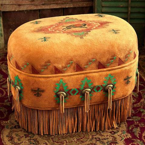 Buffalo Spirit Ottoman