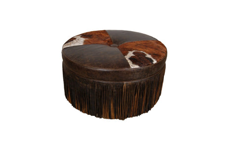 Dodge City Ottoman - 36" Round