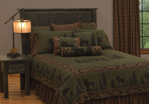 Moose 1 - Bedspread - Twin